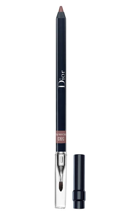 dior lip pencil 593 brown fig|Christian Dior Lipliner Pencil No. 593 Brown Fig.